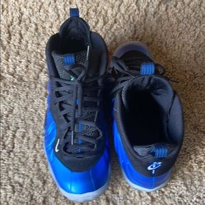 Nike air foamposite 1 royal gs size 7 used